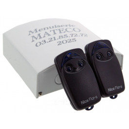 Kit récepteur radio + 2 télécommandes