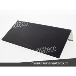 Cornières PVC Gris Anthracite 100x60 grainée