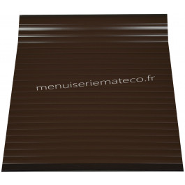 Tablier isolé marron foncé sur mesure