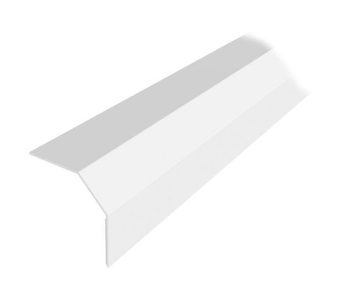 Cornière PVC 100 x 20 x 2 mm Blanche proche 9016 - longueur 3 m