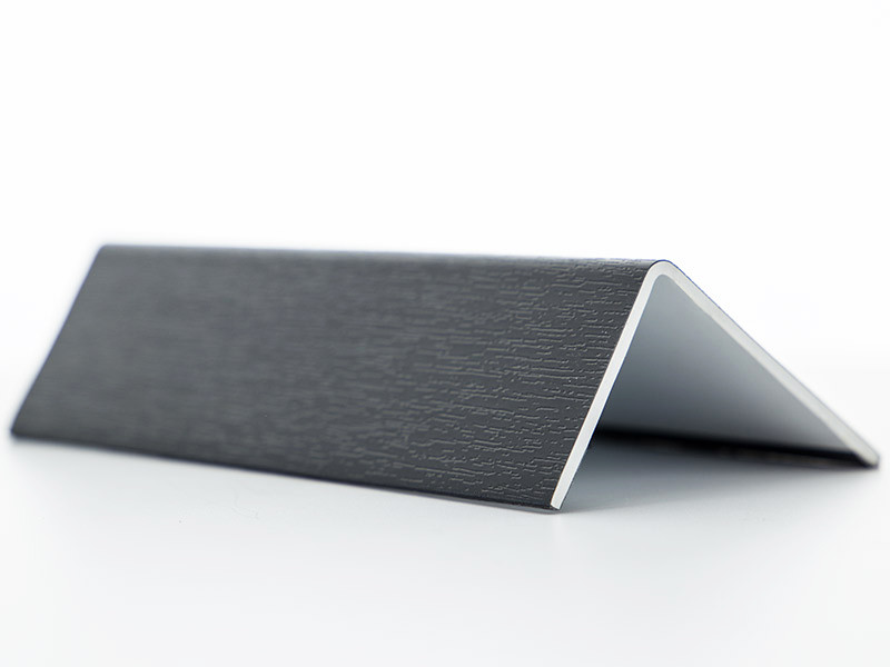 Cornières PVC Gris Anthracite 100x100