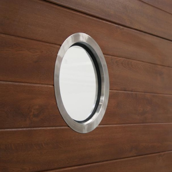 hublot rond porte de grage