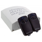 Kit récepteur radio + 2 télécommandes