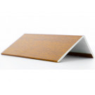 Cornière PVC Chêne doré 100x100C