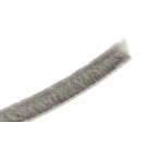 Joint brosse 5 mm Gris avec barrière plastique