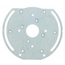 Plaque de fixation de volet roulant