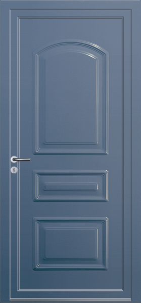 porte d'entrée sur mesure alu pvc verre