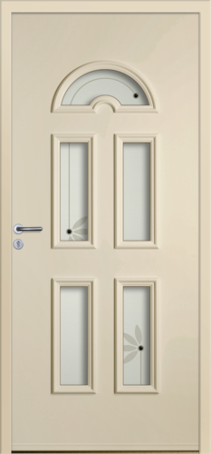 porte d'entrée sur mesure alu pvc verre