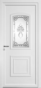 porte d'entrée sur mesure alu pvc verre