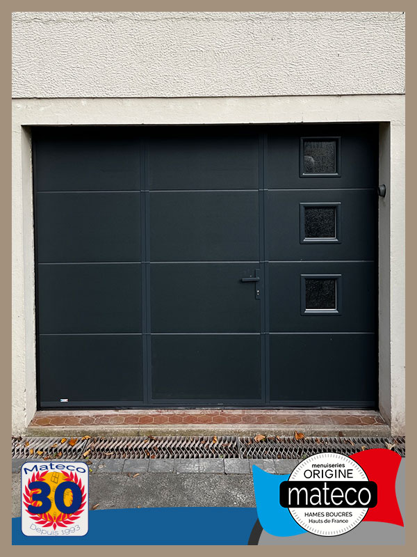Poignée simple ronde Easy Door de porte de garage pour manoeuvre