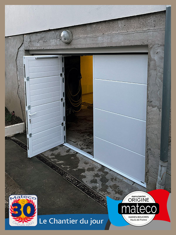 Porte de garage Enroulable Alu 56 sur mesure