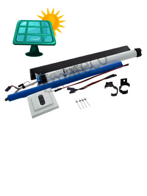 Kit moteur de volet roulant solaire