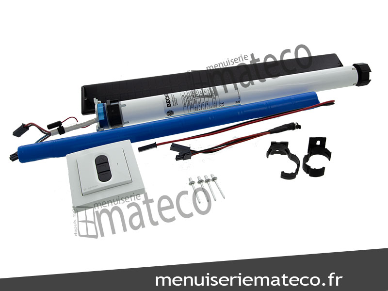 kit de motorisation solaire pour volet roulant